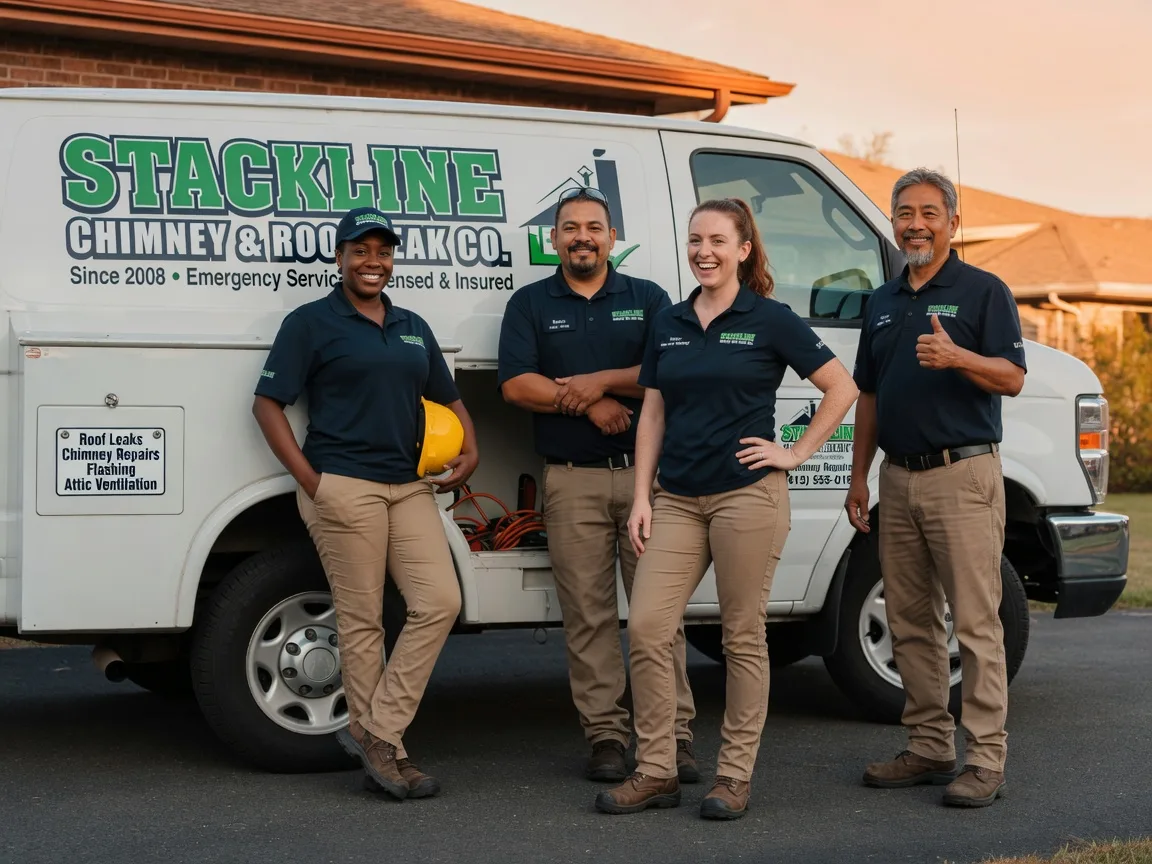 Chimney flashing repair company in Pilgrims Knob, VA